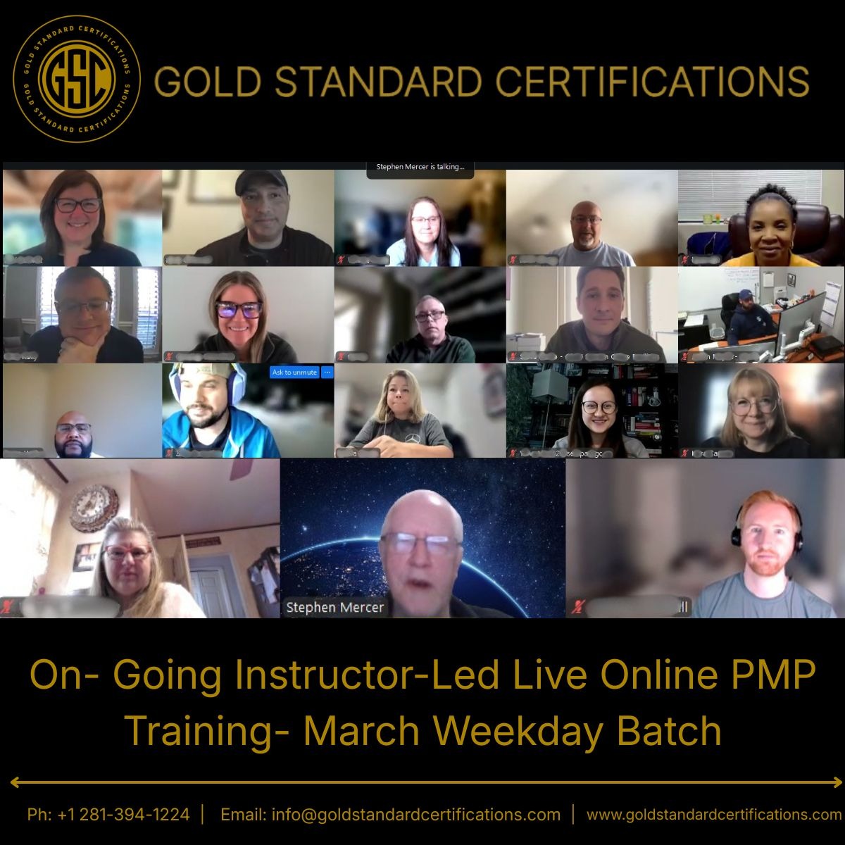GSC Live Training Session