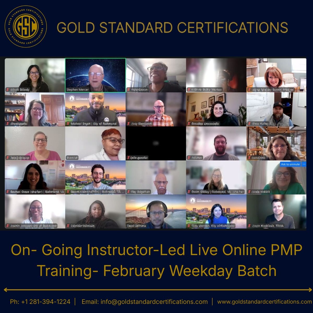 GSC Live Training Session